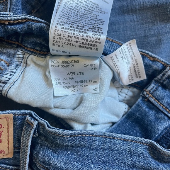 Levi’s 721 High Rise Skinny Ankle Jeans - Picture 6 of 11